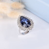 pırlanta yüzük 13.47 carat safir 