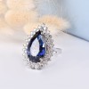 pırlanta yüzük 13.47 carat safir 