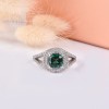 emerald yüzük 1.93 carat pırlanta 