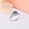 emerald yüzük 1.93 carat pırlanta 