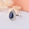 safir yüzük damla 9.24 carat pırlanta